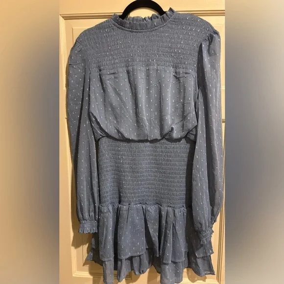 BRAND NEW WITH TAGS - Blue “Aqua” from Bloomingdale’s dress - Picture 1 of 3